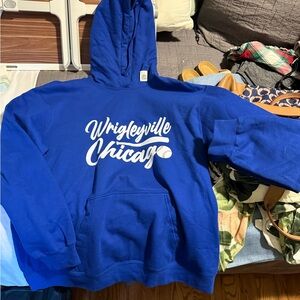 Royal Blue Pullover Hoodie